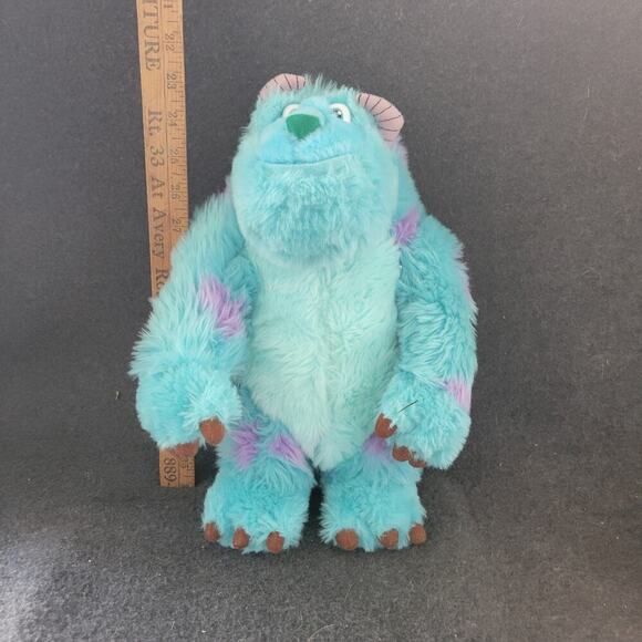 Disney Parks Exclusive Monsters Inc Uni Sulley Monster 14" Medium Plush Toy - Picture 1 of 10